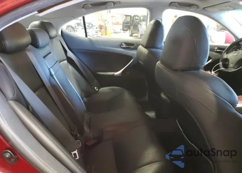 2007 Lexus Is 250 из США, поврежденный, VIN JTHCK262875008967